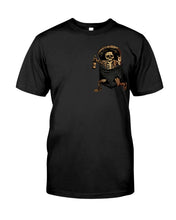 Load image into Gallery viewer, Scary Skeleton In Pocket Hoodie