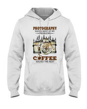Load image into Gallery viewer, Solve Most Problems Camera Map Photography T-Shirt Hoodie