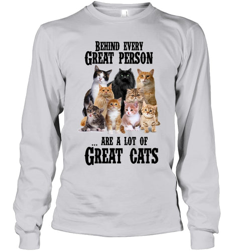 A Lot Of Great Cat  Shirt For Cat Lovers Unisex Long Sleeve