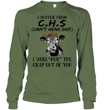 Load image into Gallery viewer, I Suffer From C.S.H Cows Lovers T-Shirt Unisex Long Sleeve