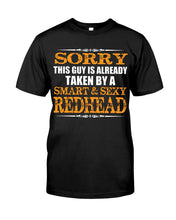 Load image into Gallery viewer, Redhead Morning Person December 25Th Christmas Gift Guys Tee