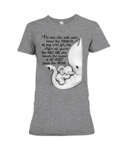 Load image into Gallery viewer, Elephant Cute Gift For Family Tee Ladies Tee