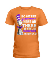 Load image into Gallery viewer, Fibromyalgia Anywhere Break Cancer Spirit T-Shirt Ladies Tee