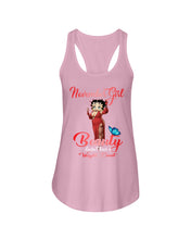 Load image into Gallery viewer, November Girl Sexy Beauty T-Shirt Ladies Flowy Tank