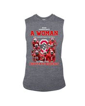 Load image into Gallery viewer, Woman Loves Ohio States Buckeyes American Football Ncaa 2019 T-Shirt Unisex Long Sleeve