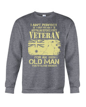 Load image into Gallery viewer, Veteran Australian Defence Force Gift For Grandpa Family Tee Sweatshirt