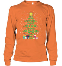 Load image into Gallery viewer, Cute Dog Paws Christmas Tree Shirt Unisex Long Sleeve