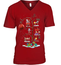 Load image into Gallery viewer, Christmas Gift On Tree Gift For Family T-Shirt Guys V-Neck