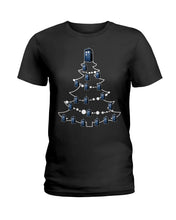 Load image into Gallery viewer, Christmas Tree Ladies Tee