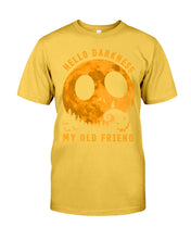 Load image into Gallery viewer, Darkness My Old Friend Halloween T-Shirt Guys Tee
