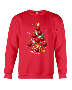 Bowling   Bowling Christmas Tree Christmas T-Shirt Sweatshirt