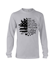 Load image into Gallery viewer, Christian T-Shirt Amen Unisex Long Sleeve