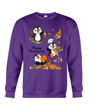 Load image into Gallery viewer, Penguin Happy Thanksgiving Gift For Kids Sweatshirt