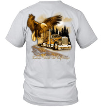 Load image into Gallery viewer, Riding With The Big Boys Nightlife City Black T-Shirt Guys Tee