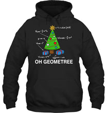 Load image into Gallery viewer, Funny Math Geometry Christmas Tree Gift Shirt Hoodie