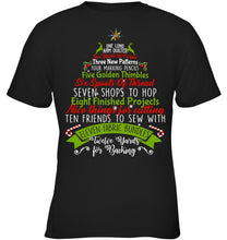 Load image into Gallery viewer, Christmas Tree Eleven Fabric Bundles T-Shirt Youth Tee