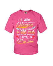 Load image into Gallery viewer, Climb Up To Heaven My Husbabd Youth Tee