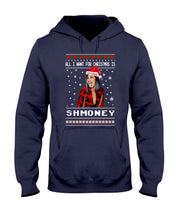 Load image into Gallery viewer, Demi Lovato All I Want For Christmas Is Shmoney Hoodie