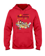 Load image into Gallery viewer, Snoopy Happy Thanksgiving T-Shirt Hoodie