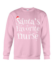 Load image into Gallery viewer, Santa's Favorite Nurse Sweatshirt