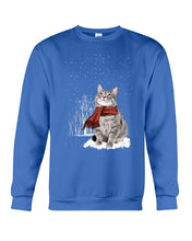 Load image into Gallery viewer, Cute Cat Christmas Gift For Cat Lovers Custom T-Shirt Sweatshirt