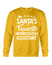 Load image into Gallery viewer, Santa Favorite Assistant Funny Christmas Gift Shirt Sweatshirt