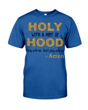Load image into Gallery viewer, Holly Bible Christian Quote Tee Guys Tee