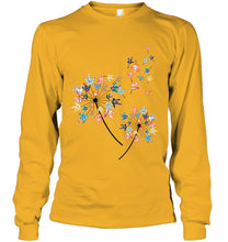 Load image into Gallery viewer, Sign Language - Dandelion Custom T-Shirt Unisex Long Sleeve