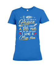 Load image into Gallery viewer, Climb Up To Heaven My Husbabd Ladies Tee