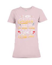 Load image into Gallery viewer, Climb Up To Heaven My Husbabd Ladies Tee
