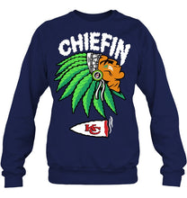 Load image into Gallery viewer, Chiefin Kansas City Chiefs Gift For Fans T-Shirt Sweatshirt
