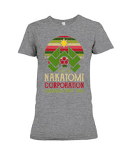 Load image into Gallery viewer, Christmas Nakatomi Corporation 1988 T-Shirt Ladies Tee
