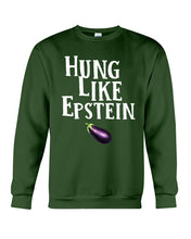 Load image into Gallery viewer, Hung Like Epstein Funny Quote Shirt Sweatshirt