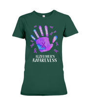 Load image into Gallery viewer, Alzheimers Awareness T-Shirt Ladies Tee