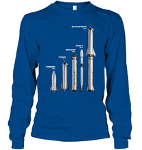 Load image into Gallery viewer, Into The Space Gift For Fans Black T-Shirt Unisex Long Sleeve