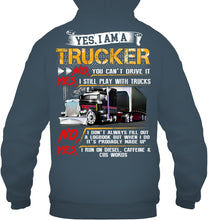 Load image into Gallery viewer, I Am A Trucker Hoodie