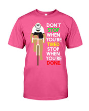 Load image into Gallery viewer, Cycling Don't Stop For Cyclist Guys Tee