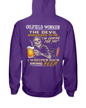 Load image into Gallery viewer, Oilfield Worker Beer Lover Gift Funny Tee Hoodie