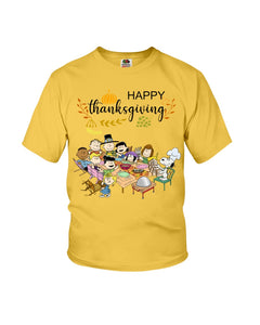 Snoopy Happy Thanksgiving T-Shirt Youth Tee