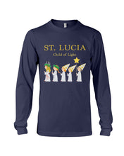 Load image into Gallery viewer, St Lucia Child Of Light God Jesus Christmas Gift Unisex Long Sleeve