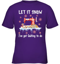 Load image into Gallery viewer, Christmas Gift For Quilting Lovers Youth Tee