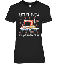 Load image into Gallery viewer, Christmas Gift For Quilting Lovers Ladies Tee