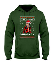 Load image into Gallery viewer, Demi Lovato All I Want For Christmas Is Shmoney Hoodie