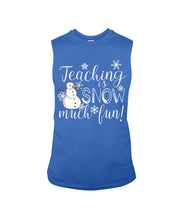Load image into Gallery viewer, Teaching Is Snow Much Fun Christmas Snowman Gift For Family Unisex Long Sleeve