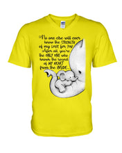 Load image into Gallery viewer, Elephant Cute Gift For Family Tee Guys V-Neck