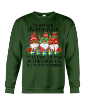 Load image into Gallery viewer, Swedish Christmas Gnome Cute Gift Tee Sweatshirt