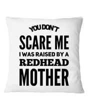 Load image into Gallery viewer, Redhead Good Morning White Mug Pillow Cover