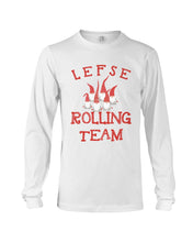 Load image into Gallery viewer, Lefse Rolling Team Cute Tee Unisex Long Sleeve