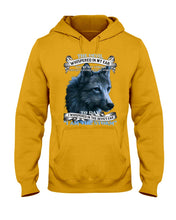 Load image into Gallery viewer, Wolf Lovers Trending Quote Tee Hoodie