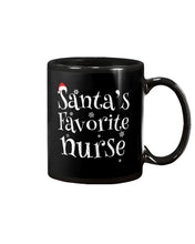 Load image into Gallery viewer, Santa's Favorite Nurse Mug